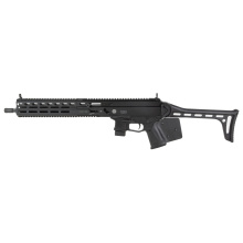Stribog SP9A3, Semi-automatic Rifle, 9MM, 16" Threaded Barrel, 1/2X28 Thread Pitch, Ambidextrous Controls, Fixed Stock, M-LOK Handguard, Matte Finish, Black, 10 Rounds, 3 Magazines, California Compliant 810091158166