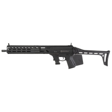 Stribog SP9A3G, Semi-automatic Rifle, 9MM, 16" Threaded Barrel, 1/2X28 Thread Pitch, Ambidextrous Controls, Fixed Stock, M-LOK Handguard, Matte Finish, Black, 10 Rounds, 3 Magazines, California Compliant 810091158180