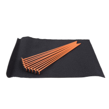 Rifle Rods, Fit .22 Caliber and Larger, 16" Length, Orange, Includes 15"x19" Shelf Liner, 10 Pack RR10SK-OR