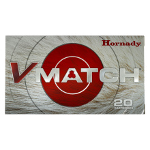 V-MATCH, 6.5 PRC, 100 Grain, ELD-VT Bullet, 20 Round Box 81627