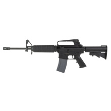 Government Carbine, Semi-automatic, AR, 5.56 NATO, 14.7" Pinned and Welded Barrel (16" OAL), Anodized Finish, Black, A2 Pistol Grip, CAR-15 Style Stock, Carry Handle Iron Sights, 30 Rounds, 1 Magazine HR51655140082