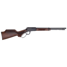 H1 Sporter, Lever Action Rifle, 22WMR, 18.5" Threaded Barrel, 1/2X28 Thread Pitch, Round Blued Steel, American Walnut Monte Carlo Stock, Integrated Picatinny Rail, 12 Rounds H001PGH-22M