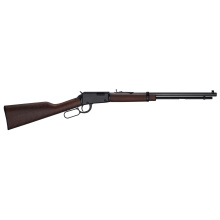 H1 Frontier, Lever Action Rifle, 17HMR, 20" Barrel, Octagon Blued Steel, Straight Grip American Walnut Stock, Adjustable Semi-Buckhorn Rear Sight with Diamond Insert, Brass Bead Front Sight, 13 Rounds H001T-17H