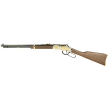 Golden Boy Eagle Scout Tribute 2nd Edition, Lever Action, 22LR, 20" Octagon Barrel, Brass Receiver, Engraved Receiver/Stock/Forearm, Walnut Stock, Adjustable Sights, 16 Rounds H004ES2