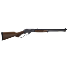 H09 Provider, Lever Action Rifle, 35 Remington, 20" Barrel, Round Blued Steel, Blued Steel Receiver, American Walnut Stock, Checkered Grip, Adjustable Semi-Buckhorn Rear Sight with Diamond Insert, Brass Bead Front Sight, 6 Rounds H009PG-35R