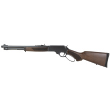 H09 Provider Carbine, Lever Action Rifle, 30-30 Winchester, 16.5" Threaded Barrel, 5/8X24 Thread Pitch, Round Blued Steel, Blued Steel Receiver, American Walnut Stock, Checkered Grip, Adjustable Semi-Buckhorn Rear Sight with Diamond Insert, Brass Bead Fr