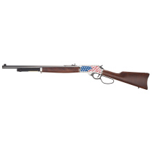 H10 America's 250th Anniversary Tribute Edition, Lever Action Rifle, 45-70 Government, 22" Barrel, Octagon Blued Steel, Straight Grip Fancy American Walnut Stock, American Flag Cerakote, Adjustable Semi-Buckhorn Rear Sight with Diamond Insert, Brass Bead