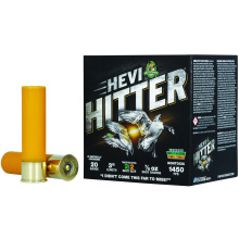 HEVI-Hitter, 20 Gauge, 3", #2, Max Dram, 7/8oz, Tungsten/Steel, 25 Rounds per Box HS29022