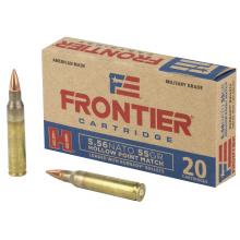 FRONTIER 5.56 NATO 55 GR HOLLOW POINT MATCH 20 Rounds