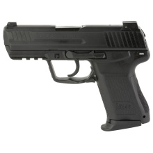 HK45C, Semi-automatic, LEM-DAO, Compact, 45 ACP, 3.94" Barrel, Black, Night Sights, 8Rd, 3 Magazines 81000021
