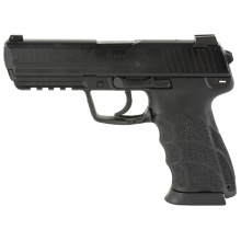 HK45, Semi-automatic, Full Size, 45ACP, 4.5" Barrel, Black Color, 3 Dot Sights, LEM Trigger, 10Rd, 2 Magazines 81000028