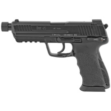 45 Tactical, V1, DA/SA, Full Size|  45ACP, 5.2" Threaded Barrel, Polymer Frame, Black Finish, Suppressor Sights With Tritium Front Sight, Safety, Decocker, 10Rd, 2 Magazines 81000030