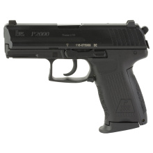 P2000, V3, Double Action/Single Action, Semi-automatic, Polymer Frame Pistol, Full Size, 9MM, 3.66" Barrel, Black, Night Sights, Rear Decocker, 10 Rounds, 3 Magazines 81000044