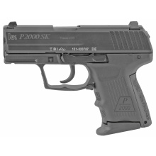 P2000SK, V2, LEM Double Action Only, Sub Compact, 9MM, 3.26" Barrel, Polymer Frame, Black Finish, 3 Dot Sights, 10Rd, 2 Magazines 81000053