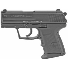 P2000SK, V3, DA/SA, Sub Compact, 9MM, 3.26" Barrel, Polymer Frame, Black Finish, 3 Dot Sights, Decocker, 10Rd, 2 Magazines 81000055