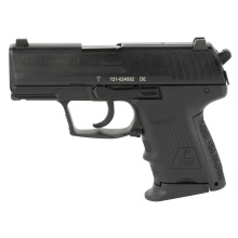 P2000SK, V3, Double Action/Single Action, Semi-automatic, Polymer Frame Pistol, Sub-Compact, 9MM, 3.26" Barrel, Black, Night Sights, Rear Decocker, 10 Rounds, 3 Magazines 81000056