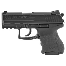 P30SK, V3, DA/SA, Sub Compact, 9MM, 3.27" Barrel, Polymer Frame, Black Finish, 3 Dot Sights, Decocker, 10Rd, 2 Magazines 81000086