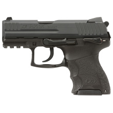 P30SKS, V3, DA/SA, Sub Compact, 9MM, 3.27" Barrel, Polymer Frame, Black Finish, Night Sights, Ambidextrous Safety, Decocker, 10Rd, 3 Magazines 81000089