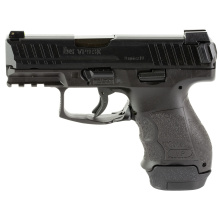 VP9SK, Semi-automatic, 9MM, 3.39" Barrel, Polymer Frame, Black Finish, 3 Dot Sights, 2 Magazines, 1-15Rd & 1-12Rd 81000819