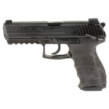 P30L S, Semi-automatic, V3 DA/SA, 9MM, 4.45" Barrel, Matte Finish, Black, Interchangeable Grips, Tritium Front Sight, Blacked Out Serrated Rear Sight, Thumb Safety, 15 Rounds, 2 Magazines, Includes (5)-Backstraps and (6)-Grip Panels 81001098
