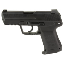 HK45C, Semi-automatic, V7 LEM-DAO, Compact, 45 ACP, 3.94" Barrel, Matte Finish, Black, Manual Safety, Front Night Sight, 8 Rounds, 2 Magazines 81001112