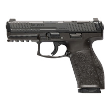 VP9A1 X Crossover, Semi-automatic, Striker Fired, Compact, 9MM, 4.09" Hammer Forged Barrel, Black, Interchangeable Backstraps and Side Panels, Tritium Front Sight, Black Serrated Rear Sights, Optics Ready, Paddle-Style Mag Release, 10 Rounds, 2 Magazines
