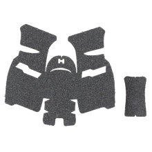 Wrapter Grit Adhesive Grip, Matte Finish, Black, For Sig Sauer P320 Compact with Medium Sized Grip Module 17669