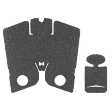 Wrapter Grit Adhesive Grip, Matte Finish, Black, For Sig Sauer P320 Full Size with X5 Grip Module 17689