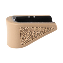Grip Extension, Magazine Base Pad, Fits Glock 42, .380 ACP 6 Round Magazine, OverMolded Material, Cobblestone Texture, Flat Dark Earth 18223