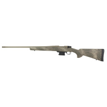 1500 Fence Line, Bolt Action Rifle, 22 ARC, 22" Threaded Barrel, Prairie Reaper Camo HTI Synthetic Stock, Flat Dark Earth Barrel and Action, 5 Rounds HMFN22ARCPR