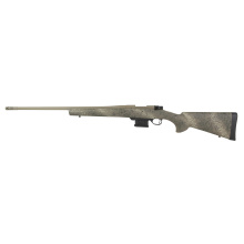 1500 Fence Line, Bolt Action Rifle, 6.5 Grendel, 22" Threaded Barrel, Prairie Reaper Camo HTI Synthetic Stock, Flat Dark Earth Barrel and Action, 5 Rounds HMFN65GRPR