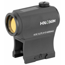 HE403C-GR Elite Green Dot, 2MOA Dot, Solar with Battery, Includes Low and 1/3 Co-Wintness Mount, Fits 1911, Picatinny Rail, 50,000 Hour Run Time, Auto Wake, with 8 Hour Auto Off, Black Finish HE403C-GR - DISCONTINUED