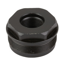 Direct Thread Adapter, M13.5X1 LH Threads, Fits HUXWRX RAD 9/RAD 45, Matte Finish, Black 1982