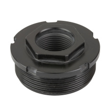 HUB Direct Thread Adapter, 5/8X24 Threads, Matte Finish, Black, Compatible with HUB Pattern Suppressors 2222