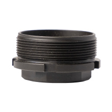 HUB Mini Stiction Lock Adapter, 9MM, 1/2X28 Threads, Adapter, Matte Finish, Black, Fits Stiction Lock Comp 2643