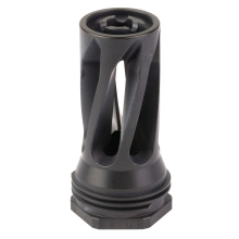 Flash Hider-QD, 5.56 NATO, Black, 5/8X24 Thread Pitch, Fits HUXWRX QD Series and FLOW Series 2851