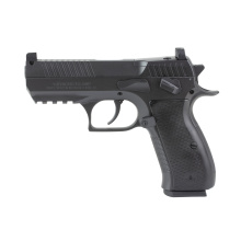 Jericho 941, Double Action, Semi-Automatic, Steel Frame Pistol, Mid-Size, 9MM, 3.8" Barrel, Black, Adjustable Sights, 16 Rounds, 2 Magazines J941FS9ORP