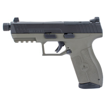 MASADA Optics Ready Pistol | OD, 9mm, 4.6" Threaded Barrel, 2-17rd Magazine, Suppressor Height 3-Dot Night Sights OD GREEN