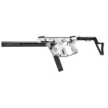 Vector CRB Gen III, Semi-automatic Rifle, 10MM, 16" Threaded Barrel, 9/16X24 Thread Pitch, Cerakote Finish, Arctic Delta Camo, 3-Position Adjustable Folding Stock, Low-Profile Flip-Up Sights, 33 Rounds, 1 Magazine KV10-3CAD00