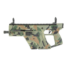 Vector SDP Gen III, Semi-automatic Pistol, 10MM, 5.5" Threaded Barrel, 9/16X24 Thread Pitch, Cerakote Finish, Ironwood Delta Camo, Low-Profile Flip-Up Sights, 10 Rounds, 1 Magazine KV10-3PRD01
