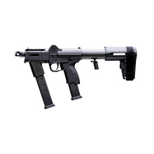 SUB-SDP Kit, Semi-automatic, Folding, 9MM, 6" Barrel, Threaded 1/2x28", Pistol Brace, Angled Magazine Holder, Sub 2000 Compensator, 2 Magazines, 27 Rounds SDP9BLKT