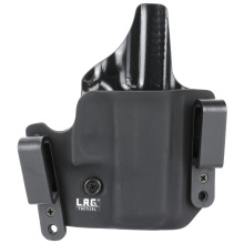 Defender Series, OWB/IWB Holster, Fits Glock 26/27/33, Kydex, Right Hand, Black Finish 1004