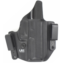 Defender Series, OWB/IWB Holster, Fits IWI Masada Slim, Kydex, Right Hand, Black 19012