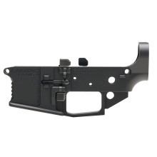 Raven 2 Billet Lower Receiver, Semi-automatic, Multi Caliber, Ambidextrous, Anodized Finish, Black 01-RV2-LWR