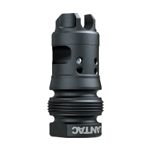 Dragon Muzzle Brake, 223 Remington/556NATO, Fits AR Rifles, 1/2X28 Thread Pattern, Dead Air Xeno HUB Compatible, QPQ Finish, Black DGN556B-DAX