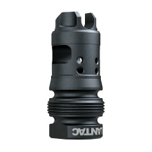 Dragon Muzzle Brake, 308 Winchester/762NATO, Fits AR Rifles, 5/8X24 Thread Pattern, Dead Air Xeno HUB Compatible, QPQ Finish, Black DGN762B-DAX