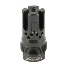 Lamprey, Plan B Hub Mount Flash Hider/Compensator, 556NATO, 1/2X28 Thread Pitch, QPQ Finish, Black, Short LAM-556FC-PBS