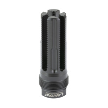 Lamprey, Plan B Hub Mount Flash Hider, 556NATO, Threaded 1/2X28, QPQ Finish, Black, Full Size LAM-556FH-PBL