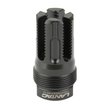Lamprey, Plan B Hub Mount Flash Hider, 556NATO, Threaded 1/2X28, QPQ Finish, Black, Short LAM-556FH-PBS