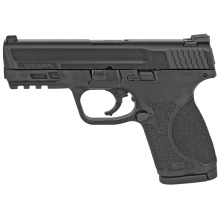 M&P 2.0 Compact, Striker Fired, Semi-automatic, Polymer Frame Pistol, Compact, 40 S&W, 4" Barrel, Armornite Finish, Black, Aggressive Grip Texture, Night Sights, 13 Rounds, 3 Magazines 11676